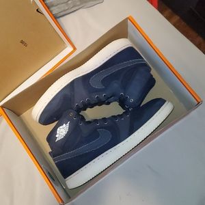 Air Jordan 1 Retro AJKO Blue Quilted